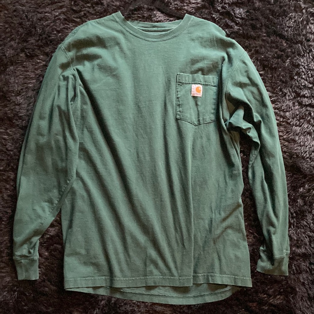 Carhartt crewneck, green, XL